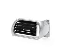 Vent Slats/Blades Front Air Conditioner Left Right Central AC Vent Grille Oulet Cover Panel/Fit For Porsche 911 Carrera Targa GT2 GT3 997 2004-2012 Vent Grille(Silver Right)