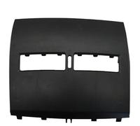 Vent Slats/Blades LHD-RHD Car Finisher-Instrument Panel/Fit For Nissan Tiida C11 2005-2011 Auto Front Dashboard Middle Air Conditioner Vent Outlet Vent Grille(Black-Frame-LHD)