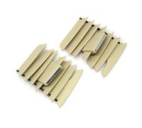 Vent Slats/Blades Rear Air Conditioning AC Vent Grille Left Right Repair Kit/Fit For Mercedes Benz A B CLA GLA Class W176 W246 W117 W156 2011-2019 Vent Grille(Black-Right)