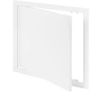 Vent Systems 12" x 12" Inch / 300 x 300 mm White Plastic Plumbing Access Panel - Plasterboard/Drywall Access Panel for Crawl Space - Wall Wire Cover - Access Door for Home, Garage, Wall, Ceiling