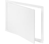 Vent Systems 16" x 12" Inch / 400 x 300 mm White Plastic Plumbing Access Panel - Plasterboard/Drywall Access Panel for Crawl Space - Wall Wire Cover - Access Door for Home, Garage, Wall, Ceiling