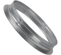 Vent Systems Ø200 mm / 8" Inch Round Air Duct Connector Flange - Heavy Duty Galvanised Steel Air Vent Duct Coupler for Cooling, Heating Ventilation - Quality Fittings for HVAC System Ducting