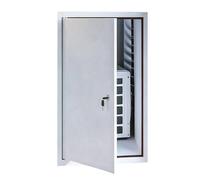 Vent Systems 28"x28" Plumbing Access Panel, Large Metal Inspection Hatch Access Door for Drywall Fuse Box Cover Cabinet Conceals Wires Pipes, White(36x48in/92x122cm)