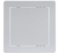 Vent Systems 6 x 6 Inch / 150 x 150 mm (Cut-Out) Access Panel - Easy Access Doors - ABS Plastic - Access Panel for Drywall, Wall and Ceiling Electrical and Plumbing Service Door Cover
