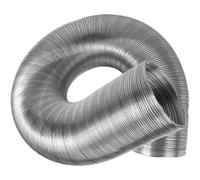 Vent Systems Ø80 mm - 1.5 m / Ø3-5ft Round Flexible Aluminium Hose Pipe - Heavy Duty Air Duct Tube for Heating, Cooling, HVAC System, Air Conditioning, Dryer Vents, Exhaust and Ventilation