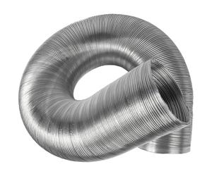 Vent Systems Ø80 mm - 3 m / Ø3-10ft Round Flexible Aluminium Hose Pipe - Heavy Duty Air Duct Tube for Heating, Cooling, HVAC System, Air Conditioning, Dryer Vents, Exhaust and Ventilation