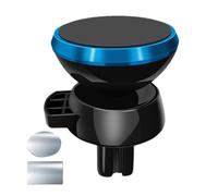 Vent Venture Magnetic Phone Card | Smartphone Holder | 360 Degree Rotating Magnetic Mobile Phone Cradle for Car Vents, Compact and Solid Design