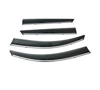 Vent Window Visors For Hyundai For Tucson 2015 2016 2017 2018 2019 2020 Wind Visor Car Window Accessories Side Deflector(Chrome Strip-Carbon)
