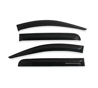 Vent Window Visors For Mitsubishi For Triton For MQ For MR For L200 2015 2016 2017 2018 2019 2020 2021 Weather Shields Window Visor(Black)