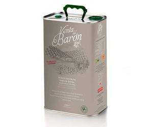 Venta del Barón - Voted World's Best Olive Oil - - Extra Virgin Cold Pressed - High in Polyphenols - 2.5 ltr Tin