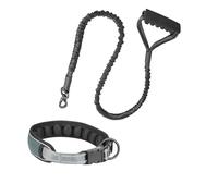 VentaEase Dog Collar for Large Dogs | 3D Airbag Design for Breathability & Impact Protection | Adjustable Rope for Small Medium Big Dogs | Durable Dog Collars & Rope Toys