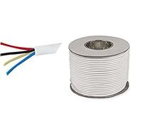 Ventcroft VUC-4W 4 Core White Union Standard Intruder Alarm Copper Cable 100m