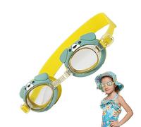 VENTDOUCE Kids Goggles for Swimming, Adjustable Cute Animal Swimming Goggles for Pool Fun, No Leaking Design and Cute Animal Patterns, Beach and Pool Swimming Goggles for Kids, Youth and Teens