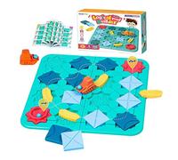 VENTDOUCE Road Building Block,Educational Smart Logic Board Game for Kids Ages 4-8 | Road Building Enhancing Children Logic Toys, 4 Difficulty Games 100+ Challenges Board Game