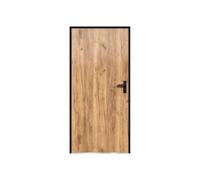 Vente-unique - Agueda Front Door - Metal Natural Light 95.1 cm x 9 cm