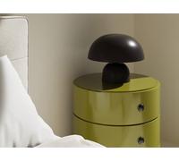 Vente-unique Mushroom Metal Table Lamp - D. 12.2 X H. 25 Cm - Black - SIDNEY Vente-unique Black
