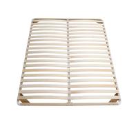 Vente-unique Slatted Frame Bed Base 180 X 200 Cm - 2X19 Slats - Without Legs in Beige | Size: Double Vente-unique Beige Double