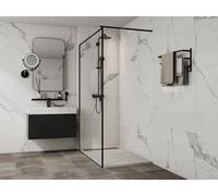 Vente-unique Ultra-Slim Trimmable SMC Resin Shower Tray for Surface Or Recessed in White | Size: 1400mm x 800mm Vente-unique White 1400mm x 800mm
