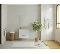Vente-unique Wall-Hung Bathroom Unit With Single Basin - White - 60 Cm - KAYLA Vente-unique White
