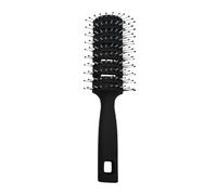 Vented Hair Styling Comb - Lightweight Blowout Brush for Quick Drying | Heat-Resistant Detangling Hairbrush for Thick, Fine, Frizzy Hair | Comfortable Handle Scalp Massager Tool for Daily Grooming