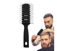 Vented Hairbrush Hair Comb Paddle Detangling Brush Anti-Static,Hair Comb, Massage Hair Comb, Ribs Massage Hair Comb, Paddle Detangling Brush, Ergonomic Handle, Nine-Row Rib Comb Design For Wet Dry C