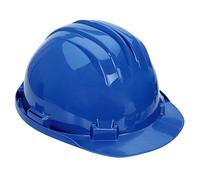 Vented Safety Helmet Lightweight 8 Point Harness Construction Work Hard Hat with Slip Ratchet (Blue)