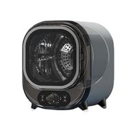 Vented Tumble Dryer 5kg Capacity, Hot Cold Air 3D Drying Compact Mini Spin Dryer - Portable Condenser Tumble Dryer for Small Load, Elegantblue Design