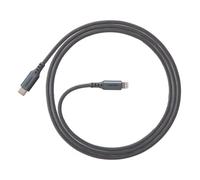 Ventev - ChargeSync Alloy USB C to Apple Lightning Cable 4ft | Fast Charging & High-Speed Data Transfer | Durable Construction | Compatible with iPhone 14/14 Pro Max/13/12/11 | MFi Certified - Steel