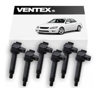VENTEX® Ignition Coil Pack x6 VXS1720 Compatible with Lexus IS200 IS 200 1999-2005