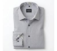 Venti Men's Business Shirt Modern Fit Blue Striped 154409700 100
