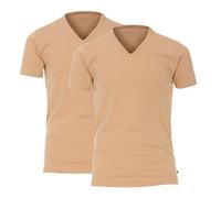 Venti Men's T-Shirt Double Pack V-Neck Skin Color 012600 650