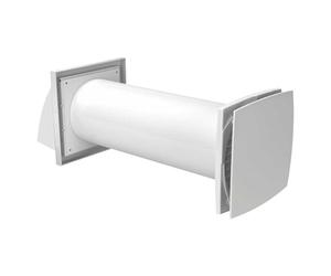 VENTIKA Wall Heat Recovery Ventilator System Kit MVHR Unit 100mm Single Room