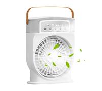 Ventilador nebulizador | Vaporizadores personales para refrescar | Enfriador de aire con boquilla de 5 orificios y tanque de agua de agua de 600 ml para actividades al aire libre, como playa, yoga
