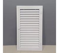 Ventilated Access Panel with Louvered Plate | Large Wall Hole Cover | Aluminum Inspection Door for Plumbing & Drywall | Easy Install(26x32in/65x80cm)