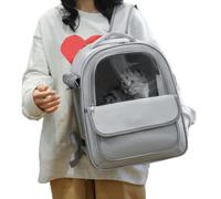 Ventilated Bubble Cat Backpack Carrier, Comfortable And Lightweight For Small Dogs And Cats. Spacious Design For Travel, Hiking, And Walking, Providing A Cozy And Secure Journey.