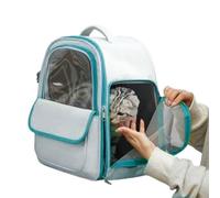 Ventilated Bubble Cat Backpack Carrier, Comfortable And Lightweight For Small Dogs And Cats. Spacious Design For Travel, Hiking, And Walking, Providing A Cozy And Secure Journey.