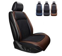 Ventilated Car Seat Cover 12V-24V with 24 Turbo Fans, 3 Cooling Air Speeds, Car Cooling Seat Cushion for Cars,SUV,Sedans and Pick-up Trucks,Brown-12V