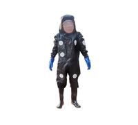 Ventilated Full Body Beekeeping Bee Keeping Suit Breathable With Fan Heat Dissipation And Leather Gloves ,Full Protection(L)