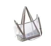 Ventilated Nylon Pet Carriers Clear Designs Carrying Bag For Cats Travel Bag Outdoor Walking Gear Accessories Mesh Cats Carriers For Travel