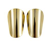 Ventilated Sports Shin Pad Nonslip Ergonomic Youth Guards Hockey Use Suitable For Children Kids Adults Electroplated Insert Guards