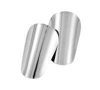 Ventilated Sports Shin Pad Nonslip Ergonomic Youth Guards Hockey Use Suitable For Children Kids Adults Electroplated Insert Guards