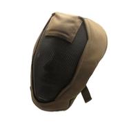 Ventilated Steel Mesh Face Guard with Adjustable Framework for Training & Combat Sports Metal Meshing Fencing Fabric