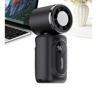 Ventilateur De Bureau À Clipser - Matériau Plastique De Haute Qualité, Équipement De Refroidissement De Qualité Professionnelle, Faible Bruit, 5 Vitesses, Rechargeable Par USB, 3 000 MAh, Syst