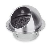 Ventilating Cowl,Air Vent,Ventilation Ducting Hose Covers,Stainless Steel Round External Extractor Wall Vent,Wall Vent Outlet Cap Cover (50-400mm),70mm/2.76in (Size : 350mm/13.77in)