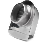 Ventilating Cowl,Louvered Vent Cover Stainless Steel Exterior Exhaust Vent Cover Outdoor Exhaust Cap with Fine Mesh Screen (Size : 150mm) (Size : 150mm)