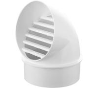Ventilating Cowl,Ventilation Outlet Cap, PVC Range Hood Exhaust Pipe,Breathable Cover for Exterior Wall Exhaust Port Rain Cap Air Outlet (Size : 151mm) (Size : 190mm)