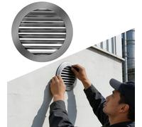 Ventilation Access Panel Cover - 150mm Drywall Access Door for Electrical & Heating Systems, Rustproof Metal Air Exhaust Grille, Easy Installation - Perfect for Home & Office