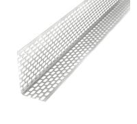 Ventilation Angle Aluminium, Ventilation Profile 30x50mm, 20 Pieces Silver, Optimal façade and roof Ventilation, Suitable for Bird Deterrence, Eaves Grille