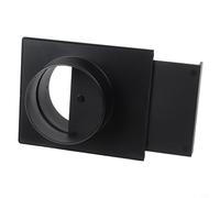 Ventilation Duct Connector for Dust Collectors & Vacuum Cleaners - 100 mm ABS Three-Way Airflow Control Valve