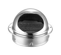Ventilation Grill Round Exhaust Vent for Home Bathroom Kitchen Air Vent Cover Ceiling or Wall Mounted 180mm/7.08in